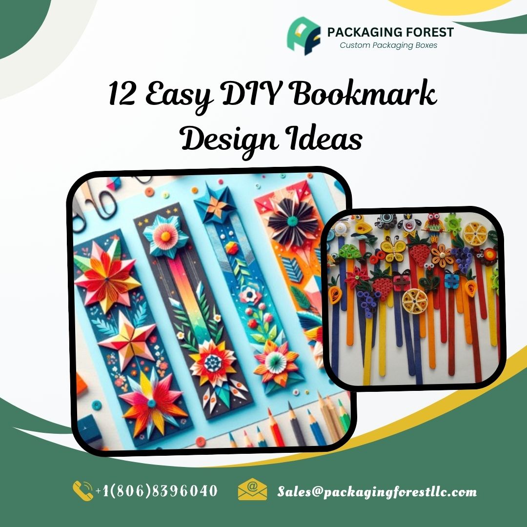 12 Easy DIY Bookmark Design Ideas