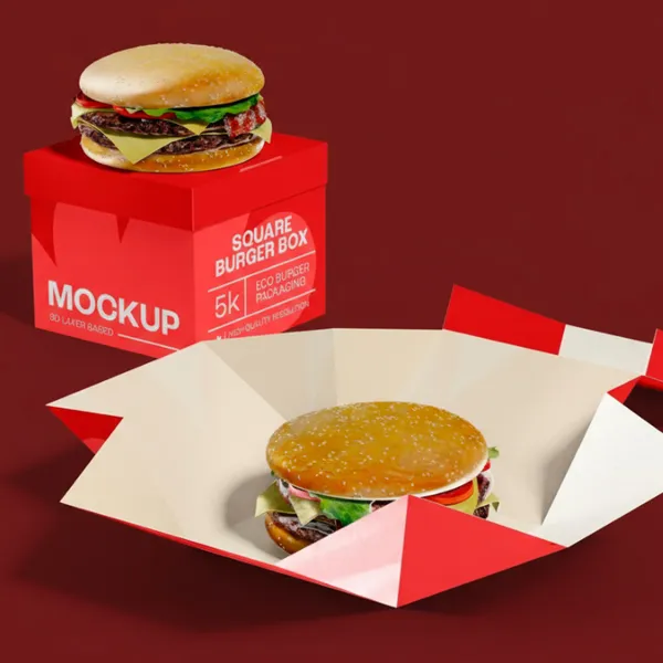 Custom Burger Boxes