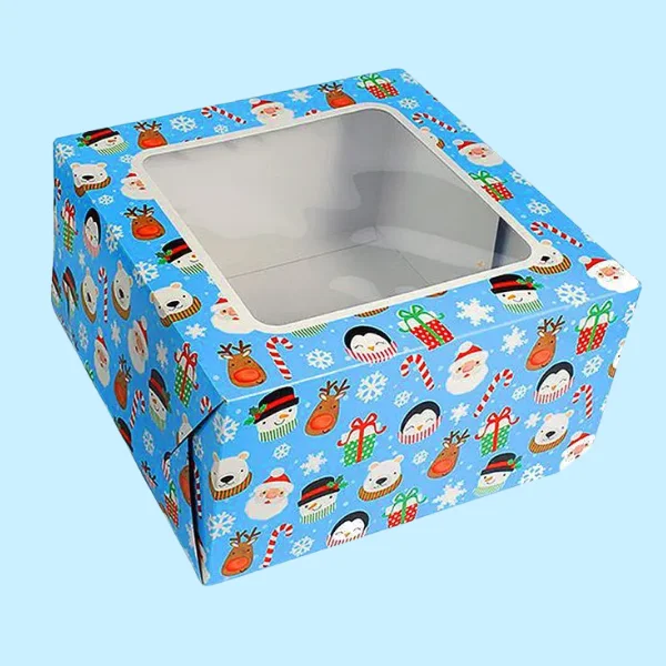 4 Corner Cake Box