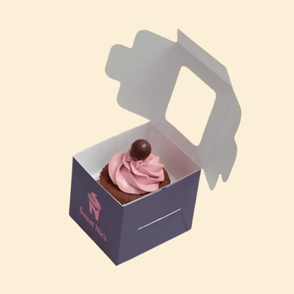 Custom Cupcake Packaging Boxes