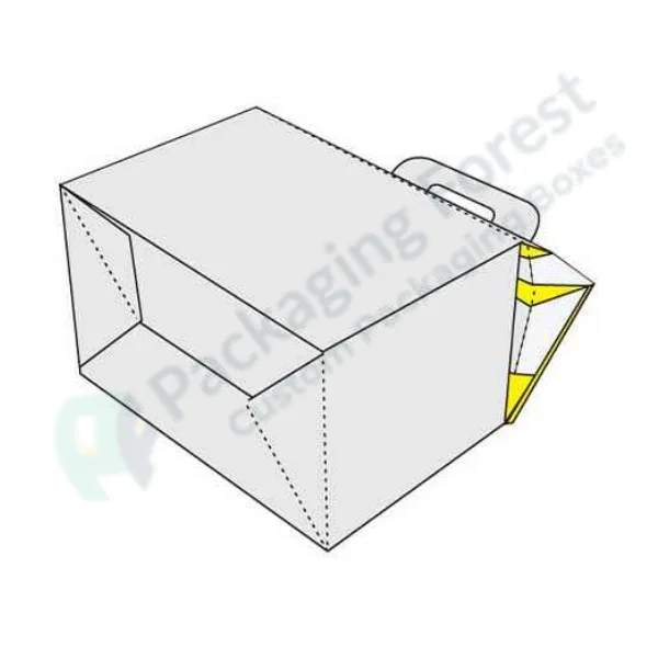 Gable Bottom Box Template