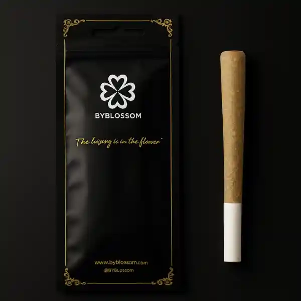 Custom Printed 2.5x6” Pre Roll Mylar Bags