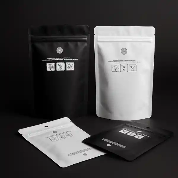 Custom Printed CR Exit Bags  8 x 6 x 3"