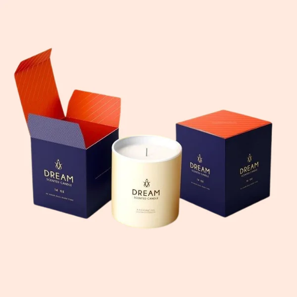 Custom Reverse Tuck Candle Boxes