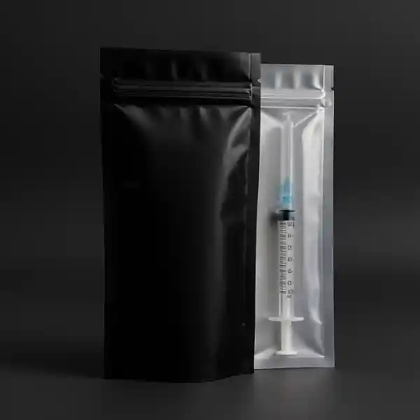 Custom Printed 2.25x8.5” Syringe Bags