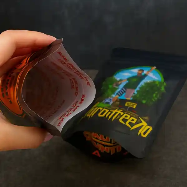 Custom Printed 4x6 x2 ” Mylar Bags (1/4 oz)