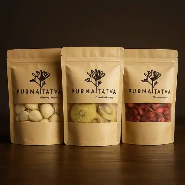 Custom Printed 5x8x 3" Mylar Bags (1/2 oz)